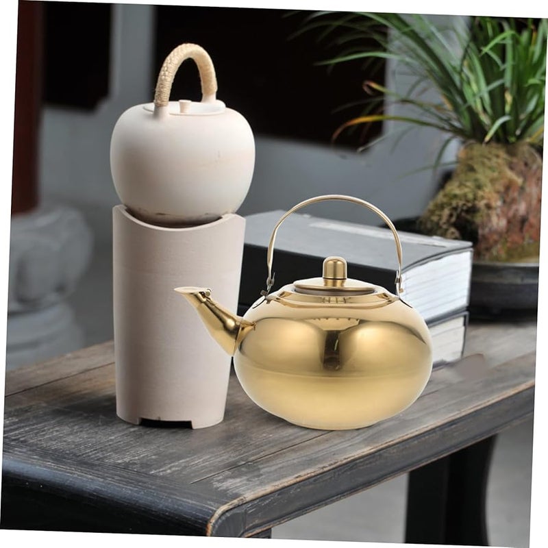 Stainless Steel Insulated Tea Pot 1.8L Thermal Kettle Vacuum Wall For Hot Beverages - Image 4